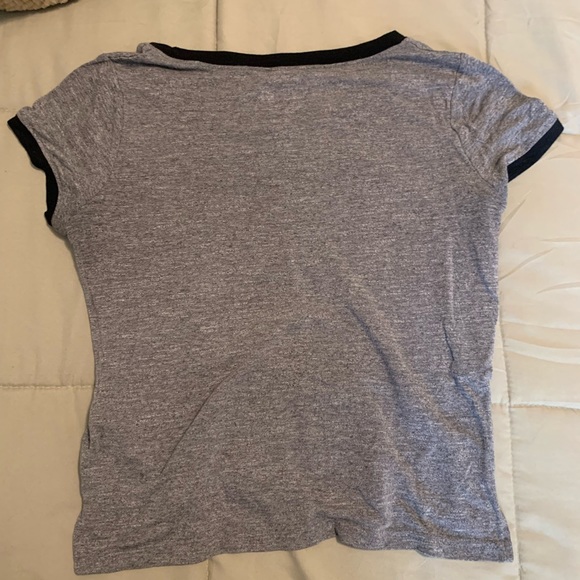 SO Cropped Gray Tee - Picture 3 of 3